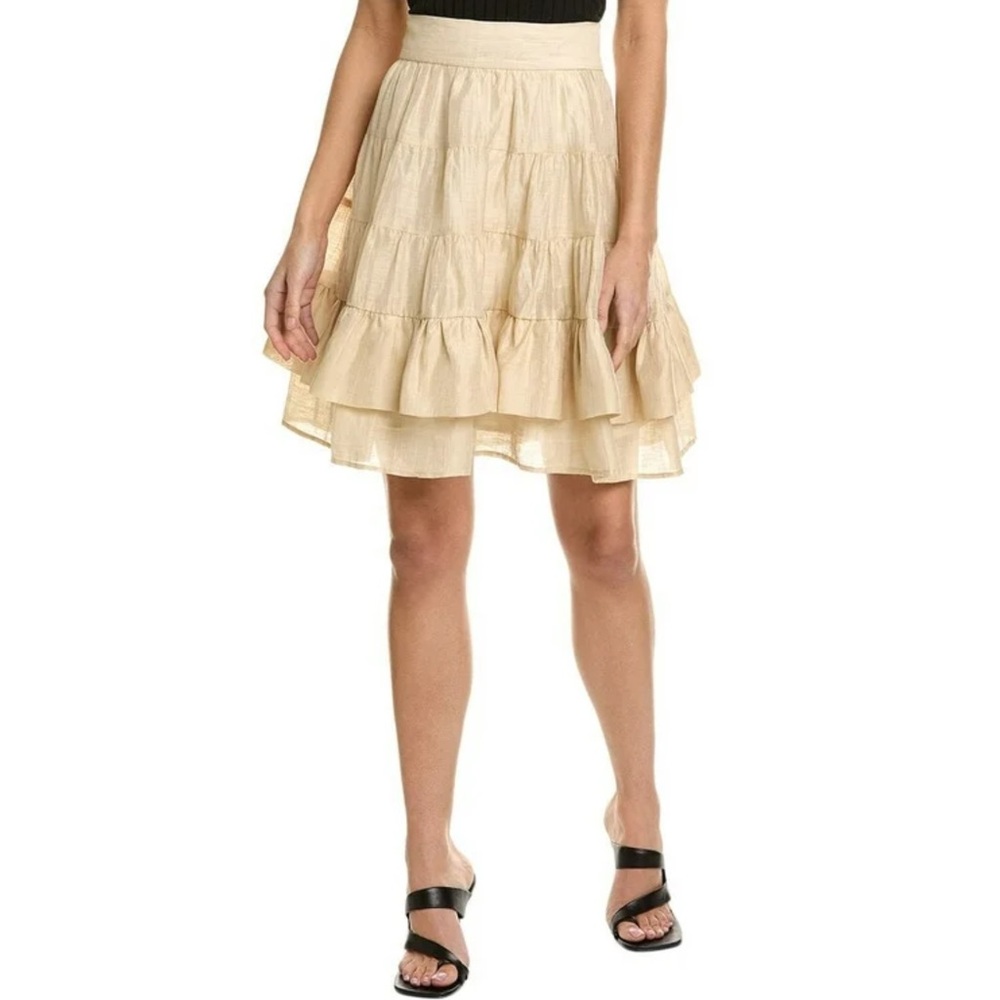 SANDRO NWOT Paris Fanfan Tiered Skirt
